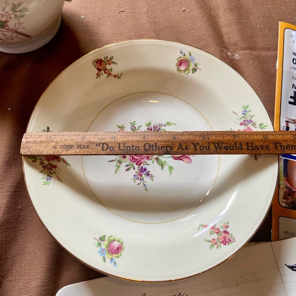 Partial Set of Antique Homer Laughlin/Household Institute Priscilla Dishes 12 pc - Picture 3 of 9